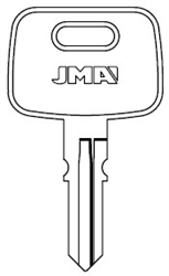 HD70U / X71 HONDA JMA KEY BLANK