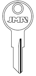 1043D ILLINOIS JMA KEY BLANK