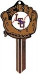 KW10 LOUISIANA STATE UNIVERSITY BASEBALL PVC JMA KEY BLANK