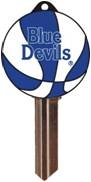 KW10 DUKE UNIVERSITY BASKETBALL PVC JMA KEY BLANK