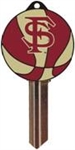 KW10 FLORIDA STATE UNIVERSITY BASKETBALL PVC JMA KEY BLANK