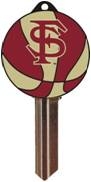 KW10 FLORIDA STATE UNIVERSITY BASKETBALL PVC JMA KEY BLANK