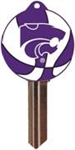 KW10 KANSAS STATE UNIVERSITY BASKETBALL PVC JMA KEY BLANK