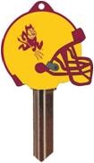 KW10 ARIZONA STATE UNIVERSITY FOOTBALL PVC JMA KEY BLANK