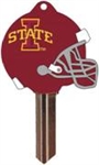 KW10 IOWA STATE UNIVERSITY FOOTBALL PVC JMA KEY BLANK