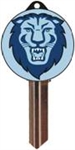 KW10 COLUMBIA UNIVERSITY LOGO PVC JMA KEY BLANK