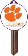 KW10 CLEMSON LOGO PVC JMA KEY BLANK