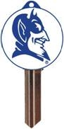 KW10 DUKE UNIVERSITY LOGO PVC JMA KEY BLANK