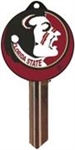 KW10 FLORIDA STATE UNIVERSITY LOGO PVC JMA KEY BLANK