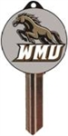 KW10 MICHIGAN UNIVERSITY LOGO PVC JMA KEY BLANK