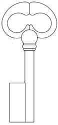 L-3G UNIVERSAL BIT & BARREL JMA KEY BLANK