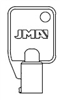 LOC-1T LOCK JMA KEY BLANK