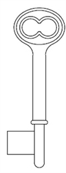 LOC-3Z LOCK BIT & BARREL JMA KEY BLANK