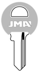 M1 COLOR PLASTIC SMOKE MASTER LOCK JMA KEY BLANK