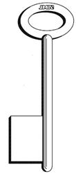 15G UNIVERSAL BIT & BARREL JMA KEY BLANK