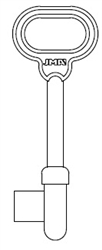 PHI-2Z PHILLIPS BIT & BARREL JMA KEY BLANK