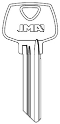 01007LJ SARGENT JMA KEY BLANK