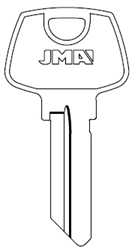 1007RG SARGENT JMA KEY BLANK