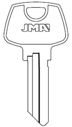 1007RD SARGENT JMA KEY BLANK