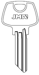 1007LHM SARGENT JMA KEY BLANK