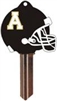 SC1 APPALACHIAN STATE UNIVERSITY FOOTBALL PVC JMA KEY BLANK