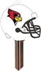 SC1 ILLINOIS STATE UNIVERSITY FOOTBALL PVC JMA KEY BLANK