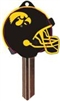 SC1 UNIVERSITY OF IOWA FOOTBALL PVC JMA KEY BLANK