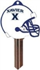 SC1 XAVIER UNIVERSITY FOOTBALL PVC JMA KEY BLANK