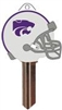 SC1 KANSAS STATE UNIVERSITY FOOTBALL PVC JMA KEY BLANK