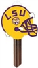 SC1 LOUISIANA STATE UNIVERSITY FOOTBALL PVC JMA KEY BLANK