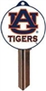 SC1 AUBURN UNIVERSITY LOGO PVC JMA KEY BLANK