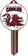 SC1 UNIVERSITY OF SOUTH CAROLINA LOGO PVC JMA KEY BLANK