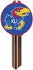 SC1 UNIVERSITY OF KANSAS LOGO PVC JMA KEY BLANK