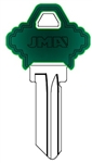 SC1 COLOR PLASTIC GREEN SCHLAGE JMA KEY BLANK