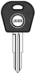 TP08DAE-3D.P1 PONTIAC JMA TRANSPONDER KEY BLANK (DWO4RT6)