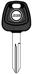 TP19DAT-15.P4 INFINITI JMA TRANSPONDER KEY BLANK (NI02T)