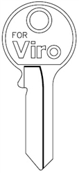 VR91R VIRO PROLINE KEY BLANK