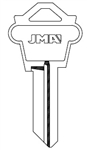 WK2 / 1175N WEISER LOCK JMA KEY BLANK