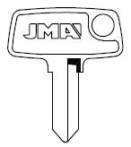 YH6SI YAMAHA JMA KEY BLANK