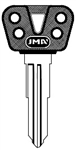 YAMA-29.P YAMAHA JMA PLASTIC HEAD KEY BLANK