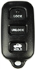 TOYOTA KEYLESS REMOTE CASE