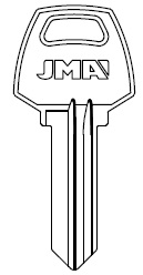 1001BH CORBIN JMA KEY BLANK