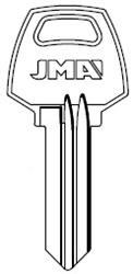 1001CM CORBIN JMA KEY BLANK