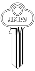 1001ES CORBIN JMA KEY BLANK