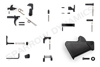 Featureless Lower Parts Kit Plus for AR-15