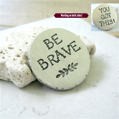 Be Brave Pocket Coin