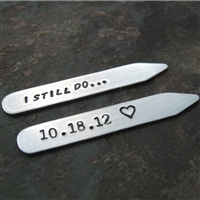 I Still Do Collar Stays Personalized with anniversary date