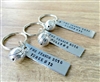 Personalized Basketball Key Chains