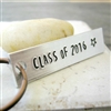 Class of 2020 Key Chain, personalized