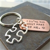 Puzzle Piece Key Chain, Couples